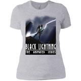 T-Shirts Heather Grey / X-Small Black Lightning Series Women's Premium T-Shirt