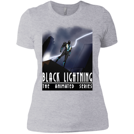 T-Shirts Heather Grey / X-Small Black Lightning Series Women's Premium T-Shirt