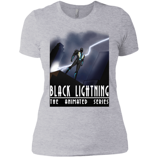 T-Shirts Heather Grey / X-Small Black Lightning Series Women's Premium T-Shirt