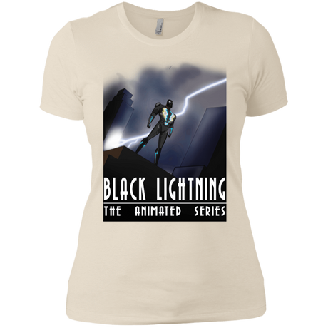 T-Shirts Ivory/ / X-Small Black Lightning Series Women's Premium T-Shirt