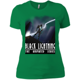T-Shirts Kelly Green / X-Small Black Lightning Series Women's Premium T-Shirt