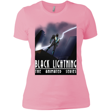 T-Shirts Light Pink / X-Small Black Lightning Series Women's Premium T-Shirt