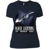 T-Shirts Midnight Navy / X-Small Black Lightning Series Women's Premium T-Shirt
