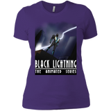 T-Shirts Purple Rush/ / X-Small Black Lightning Series Women's Premium T-Shirt