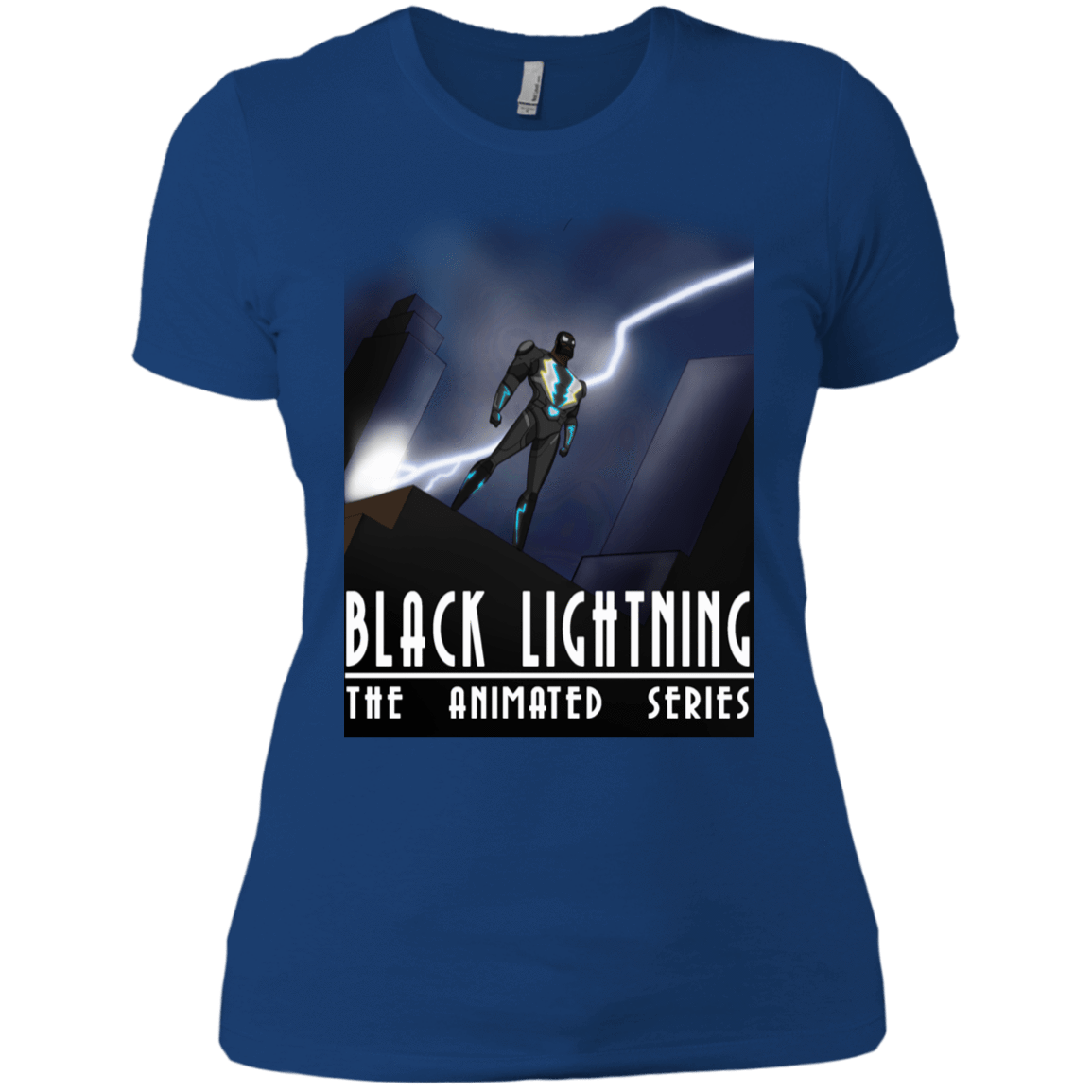 T-Shirts Royal / X-Small Black Lightning Series Women's Premium T-Shirt