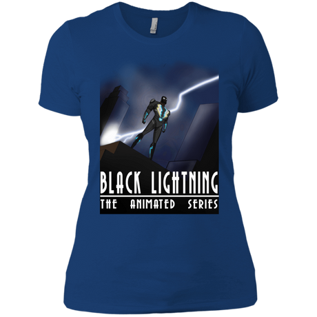 T-Shirts Royal / X-Small Black Lightning Series Women's Premium T-Shirt