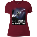 T-Shirts Scarlet / S Black Lightning Series Women's Premium T-Shirt