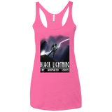 T-Shirts Vintage Pink / X-Small Black Lightning Series Women's Triblend Racerback Tank
