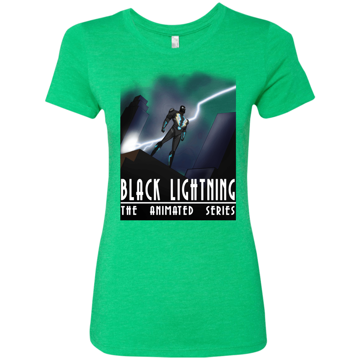 T-Shirts Envy / S Black Lightning Series Women's Triblend T-Shirt