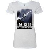 T-Shirts Heather White / S Black Lightning Series Women's Triblend T-Shirt