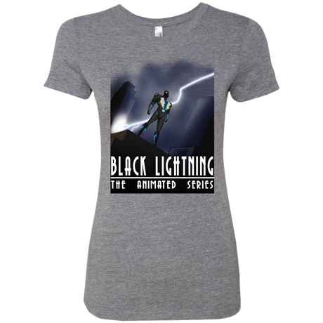 T-Shirts Premium Heather / S Black Lightning Series Women's Triblend T-Shirt