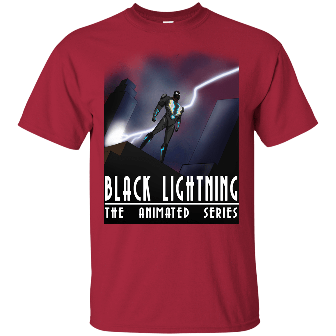 T-Shirts Cardinal / YXS Black Lightning Series Youth T-Shirt