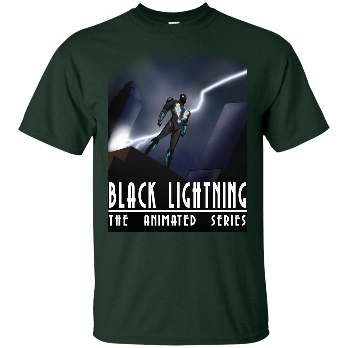 T-Shirts Forest / YXS Black Lightning Series Youth T-Shirt