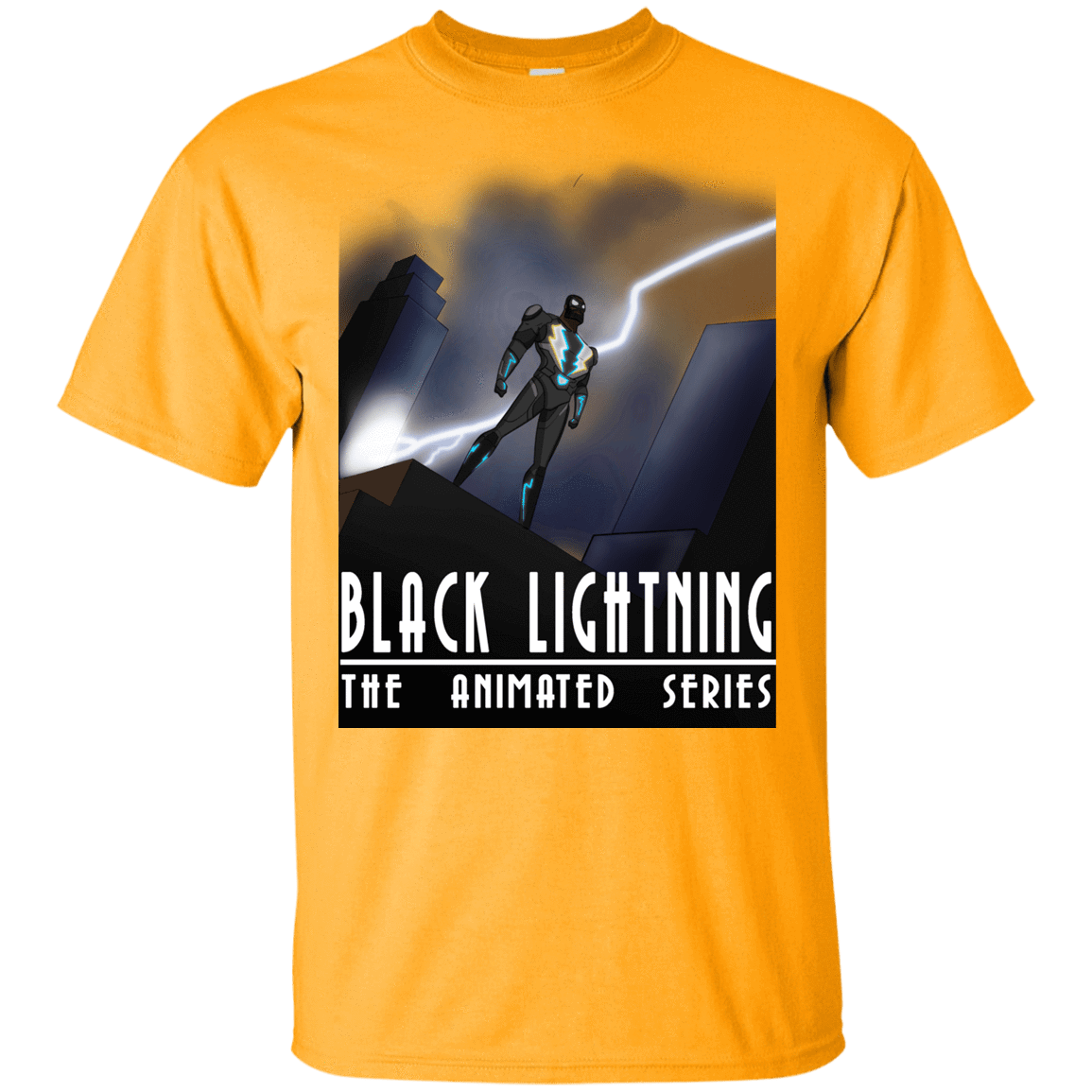 T-Shirts Gold / YXS Black Lightning Series Youth T-Shirt