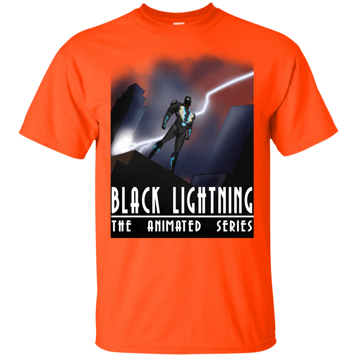 T-Shirts Orange / YXS Black Lightning Series Youth T-Shirt