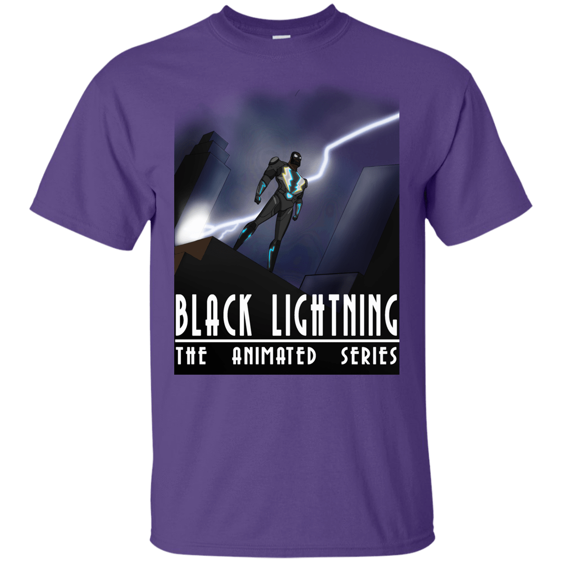 T-Shirts Purple / YXS Black Lightning Series Youth T-Shirt