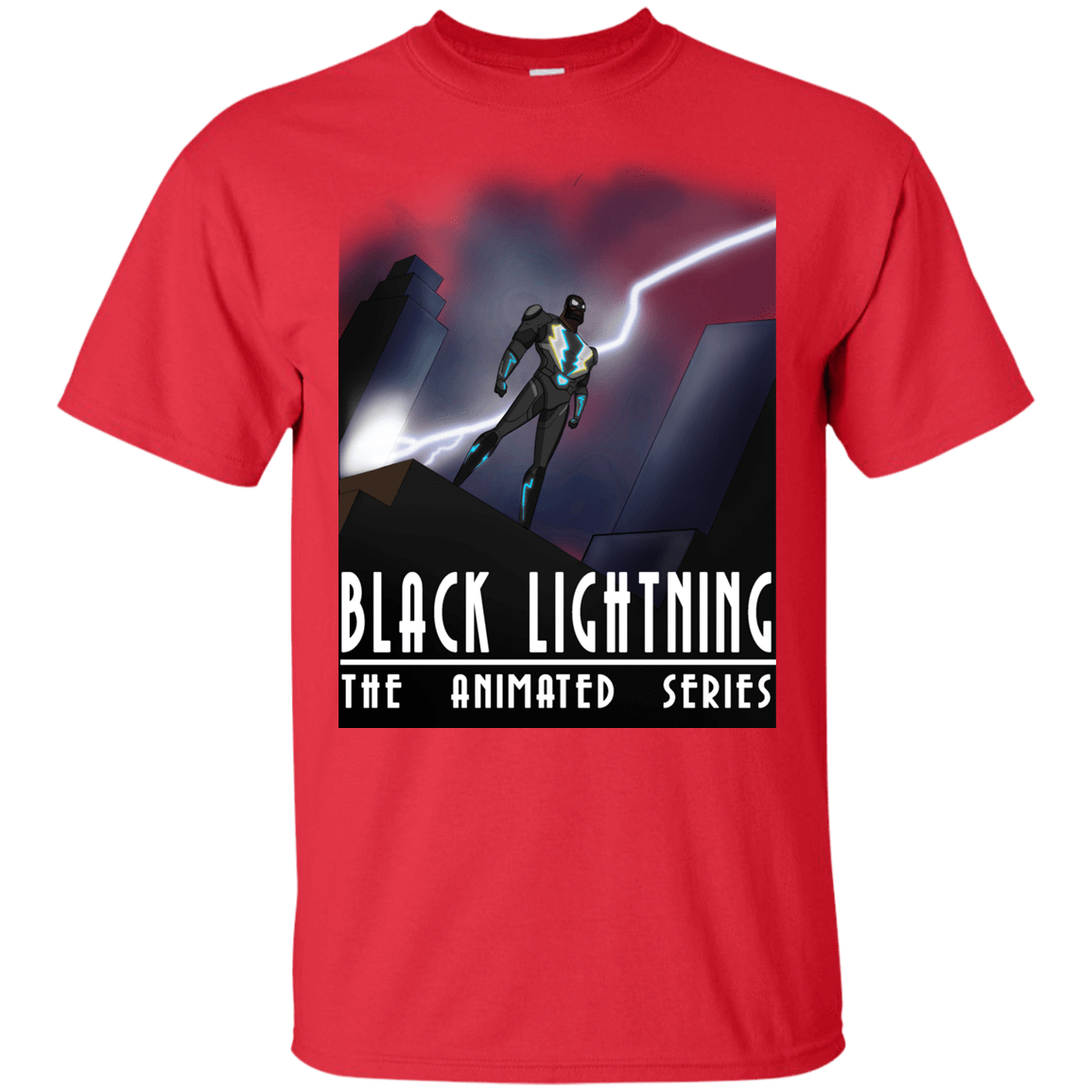T-Shirts Red / YXS Black Lightning Series Youth T-Shirt