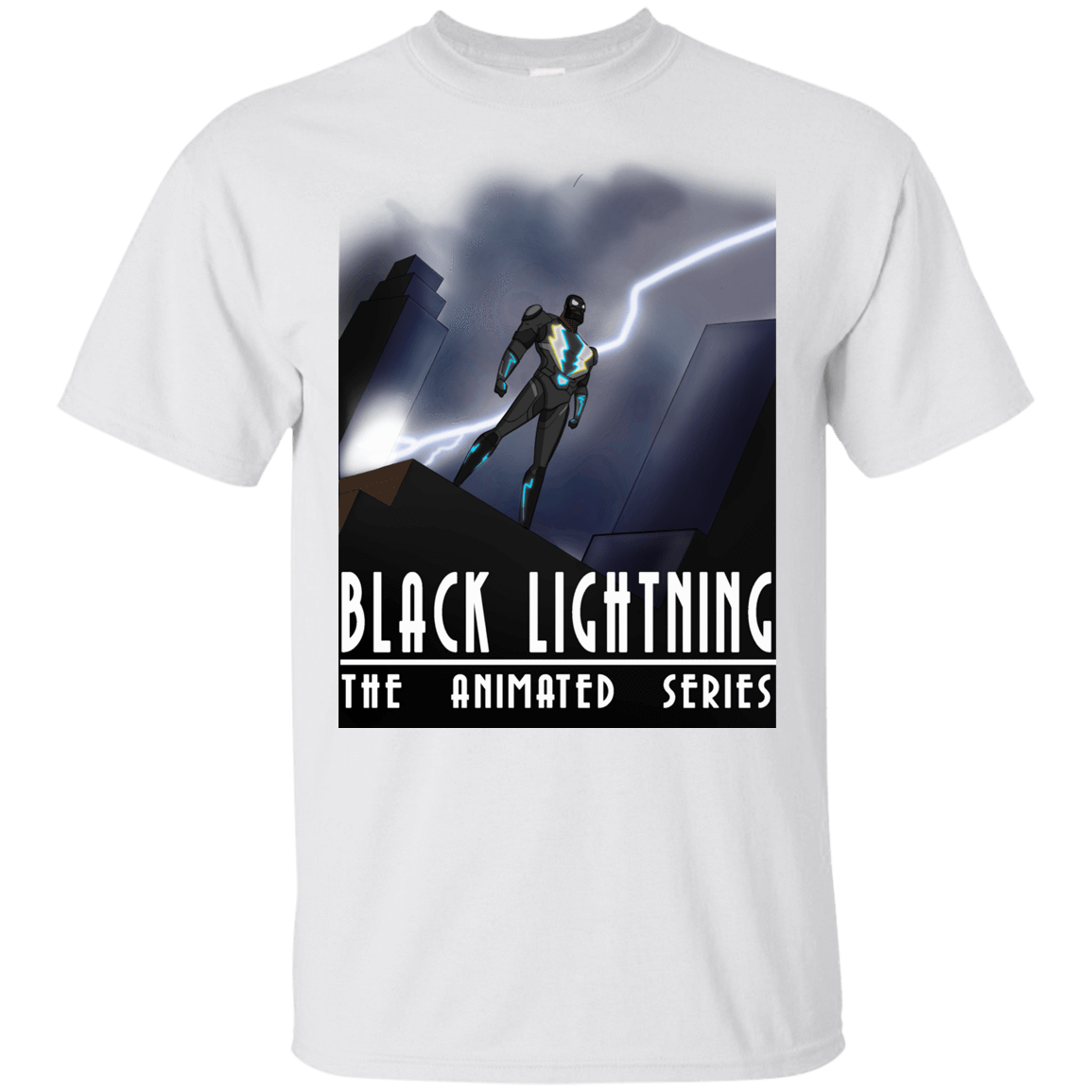 T-Shirts White / YXS Black Lightning Series Youth T-Shirt