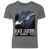 T-Shirts Premium Heather / YXS Black Lightning Series Youth Triblend T-Shirt