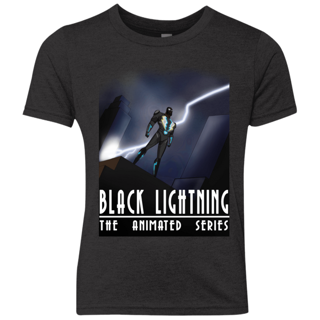 T-Shirts Vintage Black / YXS Black Lightning Series Youth Triblend T-Shirt