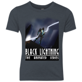 T-Shirts Vintage Navy / YXS Black Lightning Series Youth Triblend T-Shirt