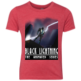 T-Shirts Vintage Red / YXS Black Lightning Series Youth Triblend T-Shirt
