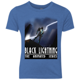 T-Shirts Vintage Royal / YXS Black Lightning Series Youth Triblend T-Shirt