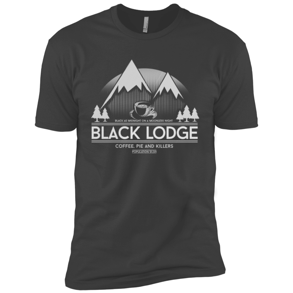 T-Shirts Heavy Metal / YXS Black Lodge Boys Premium T-Shirt