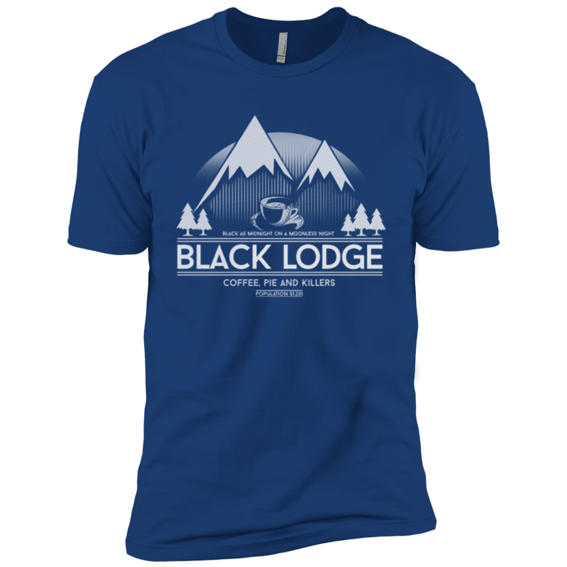 T-Shirts Royal / YXS Black Lodge Boys Premium T-Shirt