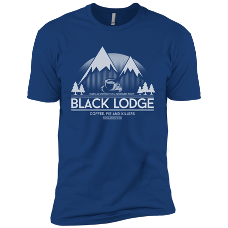 T-Shirts Royal / YXS Black Lodge Boys Premium T-Shirt