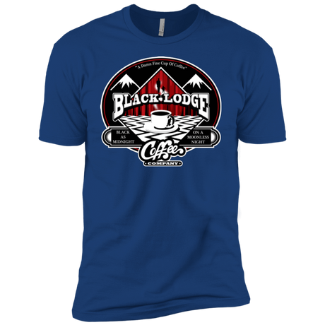 T-Shirts Royal / YXS Black Lodge Coffee Company Boys Premium T-Shirt