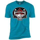 T-Shirts Turquoise / YXS Black Lodge Coffee Company Boys Premium T-Shirt