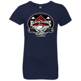 T-Shirts Midnight Navy / YXS Black Lodge Coffee Company Girls Premium T-Shirt