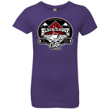 T-Shirts Purple Rush / YXS Black Lodge Coffee Company Girls Premium T-Shirt