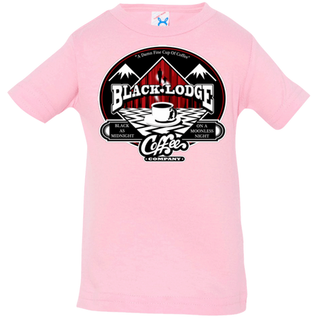 T-Shirts Pink / 6 Months Black Lodge Coffee Company Infant Premium T-Shirt
