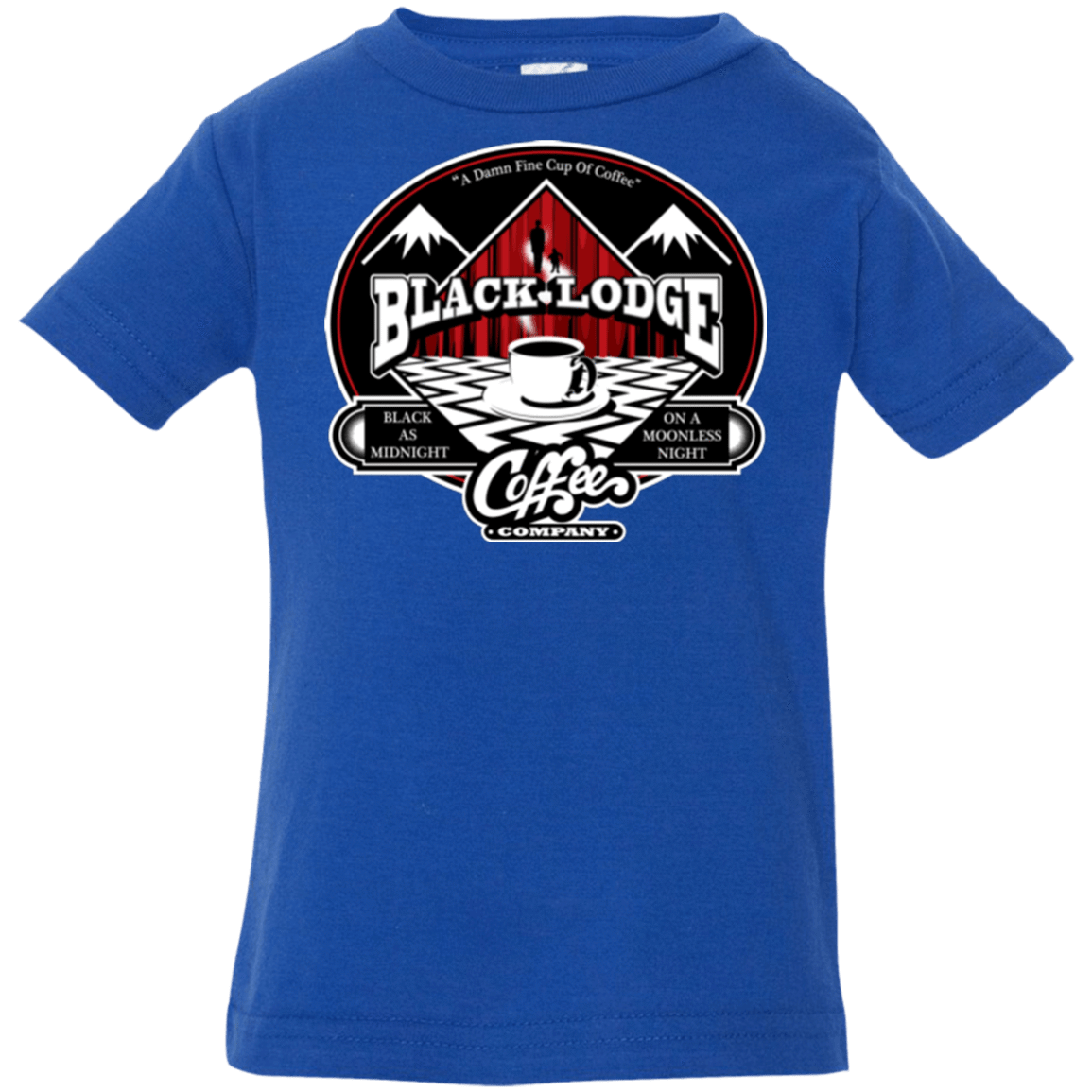 T-Shirts Royal / 6 Months Black Lodge Coffee Company Infant Premium T-Shirt
