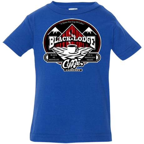 T-Shirts Royal / 6 Months Black Lodge Coffee Company Infant Premium T-Shirt