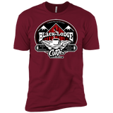 T-Shirts Cardinal / X-Small Black Lodge Coffee Company Men's Premium T-Shirt