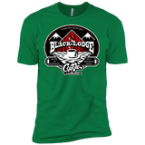 T-Shirts Kelly Green / X-Small Black Lodge Coffee Company Men's Premium T-Shirt