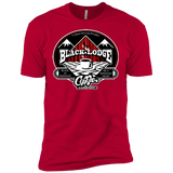 T-Shirts Red / X-Small Black Lodge Coffee Company Men's Premium T-Shirt