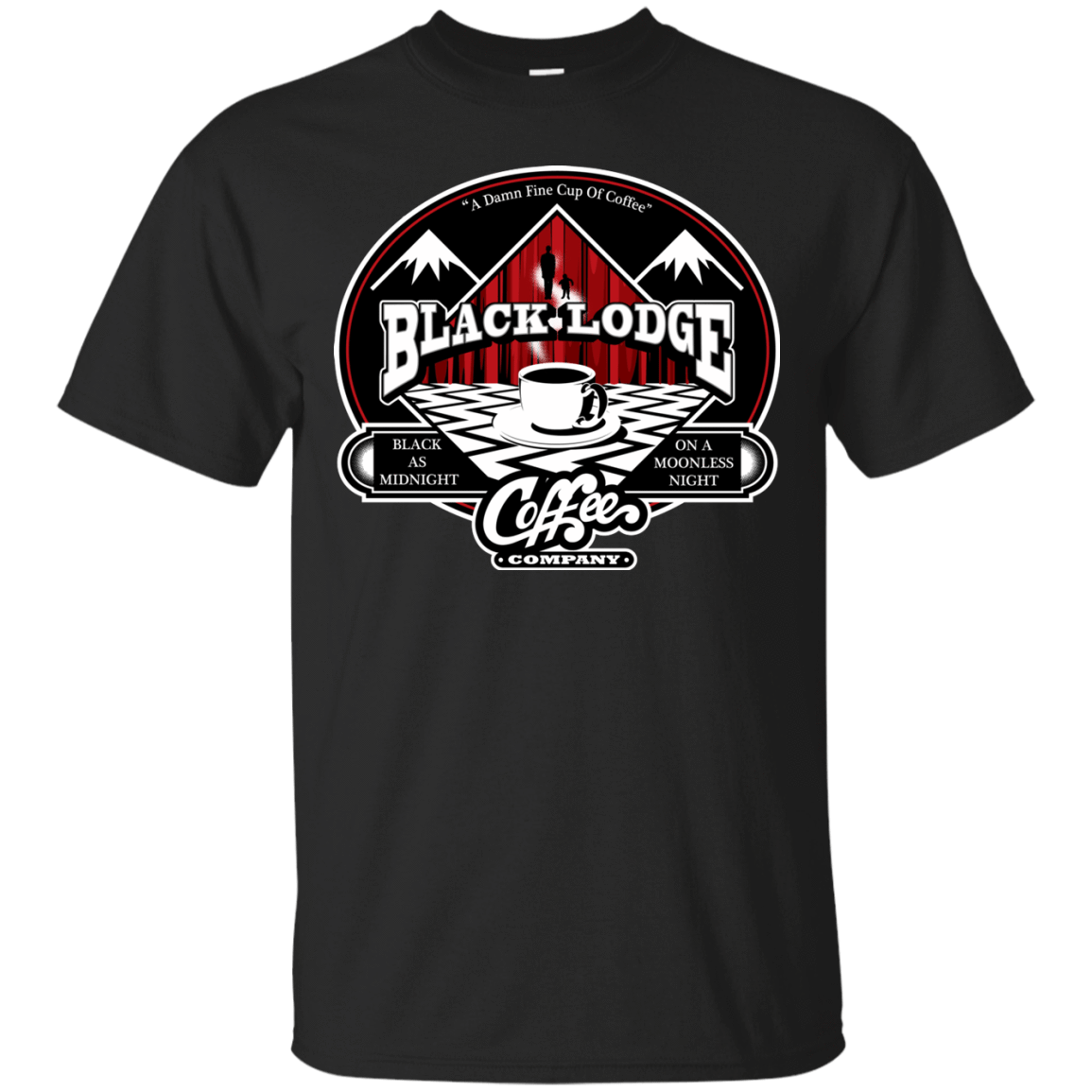 T-Shirts Black / Small Black Lodge Coffee Company T-Shirt