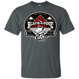 T-Shirts Dark Heather / Small Black Lodge Coffee Company T-Shirt