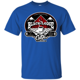 T-Shirts Royal / Small Black Lodge Coffee Company T-Shirt