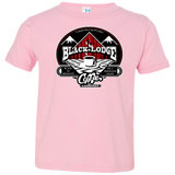 T-Shirts Pink / 2T Black Lodge Coffee Company Toddler Premium T-Shirt