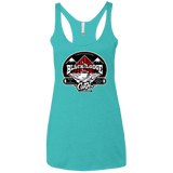 T-Shirts Tahiti Blue / X-Small Black Lodge Coffee Company Women's Triblend Racerback Tank