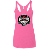 T-Shirts Vintage Pink / X-Small Black Lodge Coffee Company Women's Triblend Racerback Tank