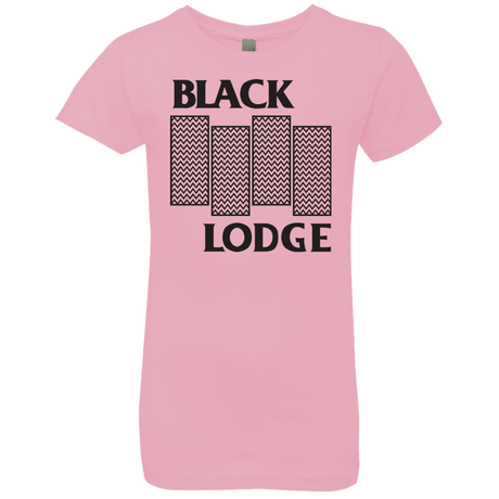 T-Shirts Light Pink / YXS BLACK LODGE Girls Premium T-Shirt