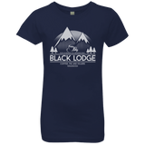 T-Shirts Midnight Navy / YXS Black Lodge Girls Premium T-Shirt