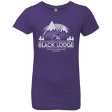 T-Shirts Purple Rush / YXS Black Lodge Girls Premium T-Shirt