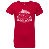 T-Shirts Red / YXS Black Lodge Girls Premium T-Shirt